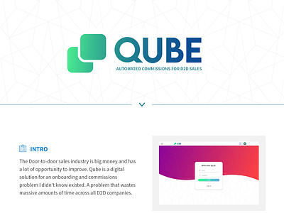 Qube Case Study branding case study design graphic design logo product product design typography ui user research ux ux design ux research