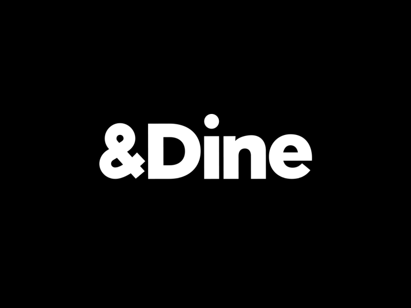 &Dine logo animation animated logo intro logo animation logomotion анимация лого анимация логотипа интро лого анимация