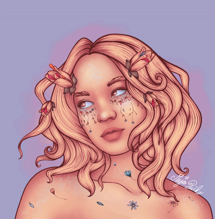 summertime bloom botanic botanical botanical art branding by maja pučko design graphic design illustration