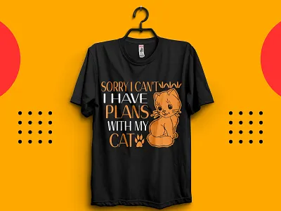 Cat T-shirt Design cat cat design cat shirt cat t shirt cat t shirt design graphic design illustration
