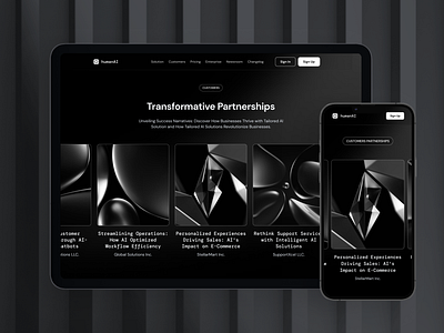 HumanAI: Generative AI Customization ai blog post branding chat design future futuristic graphic design hero section landing page ui ui design ux web design