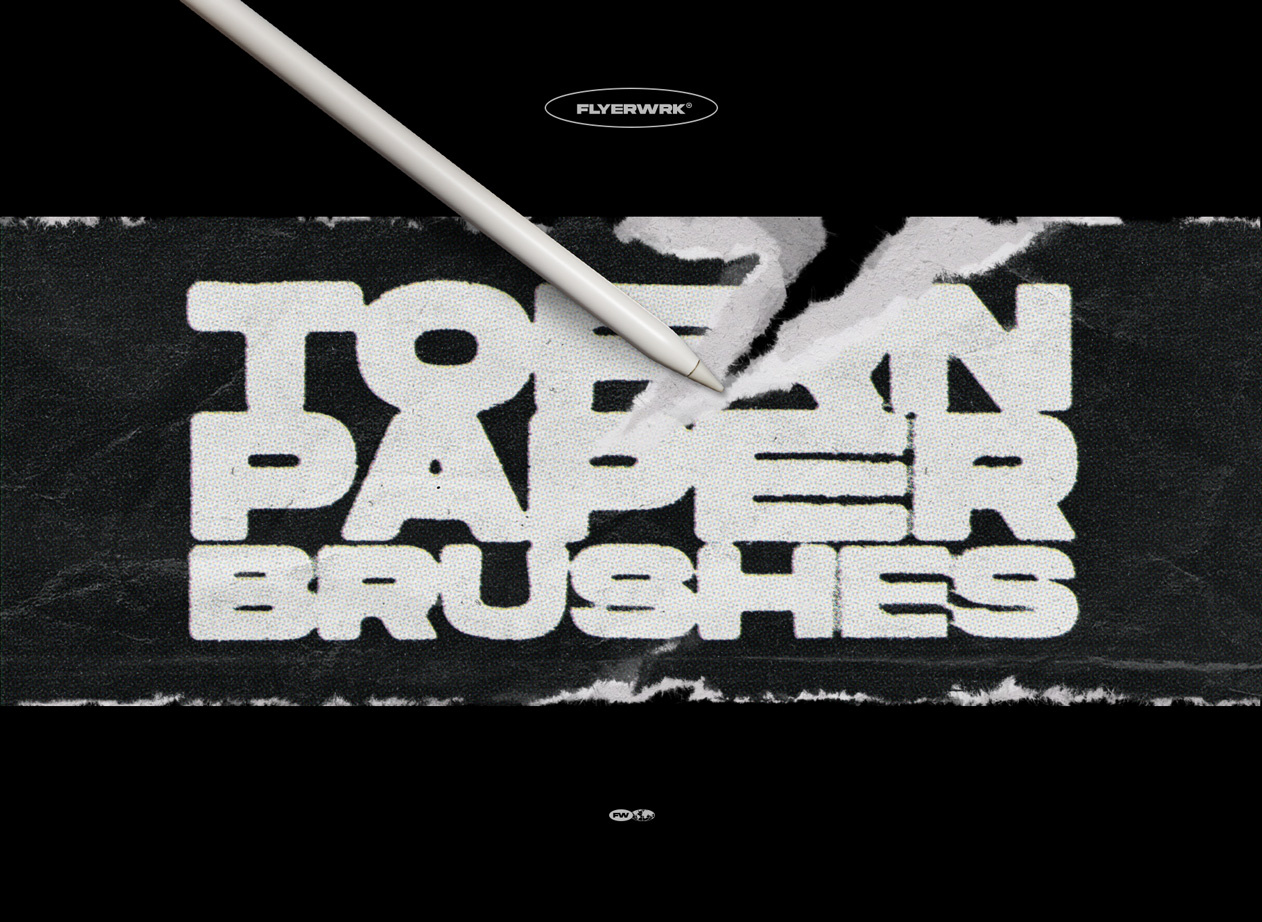 Rippers Edge Torn Paper Brushes brushes collage edge grunge image masked paper photoshop rip ripped tear texture torn