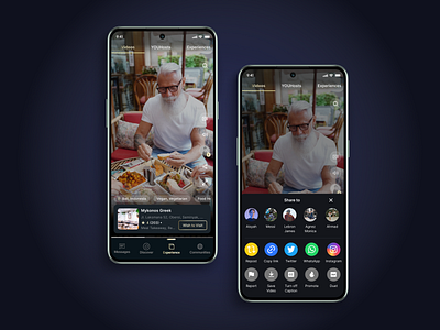 YouApp - Video Sharing app design dribbble food illustration indonesia mobile mobile apps sharing social media typography ui videos videos sharing videos streaming youapp