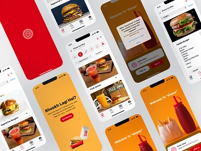 Food Delivery App Concept ui