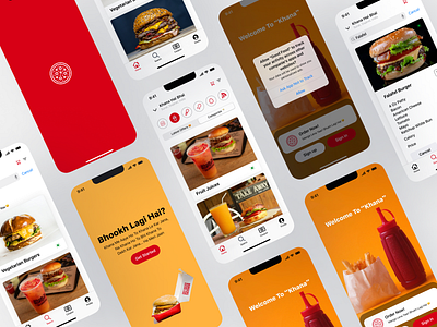 Food Delivery App Concept ui