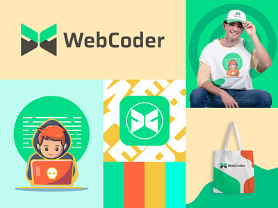 Webcoder Creative Logo and Brand Identity Design agency brand brand identity branding business colorful logo company corporate logo creative agency gradient logo logo logo desing media modern logo social media