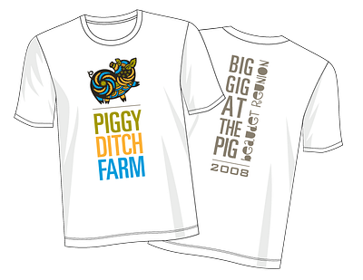 Piggy Ditch Farm graphic design