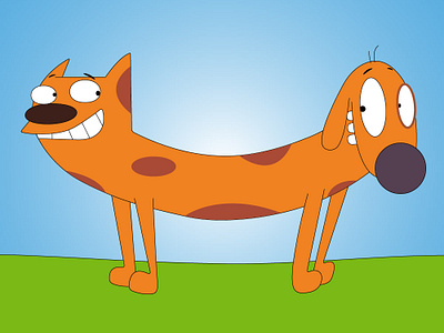 Catdog design graphic design illustration vector