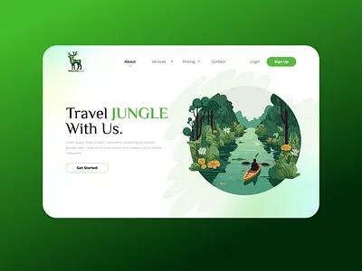 Landing Page hero section landing page landing page ui design ui ui challenge ui design ui ux