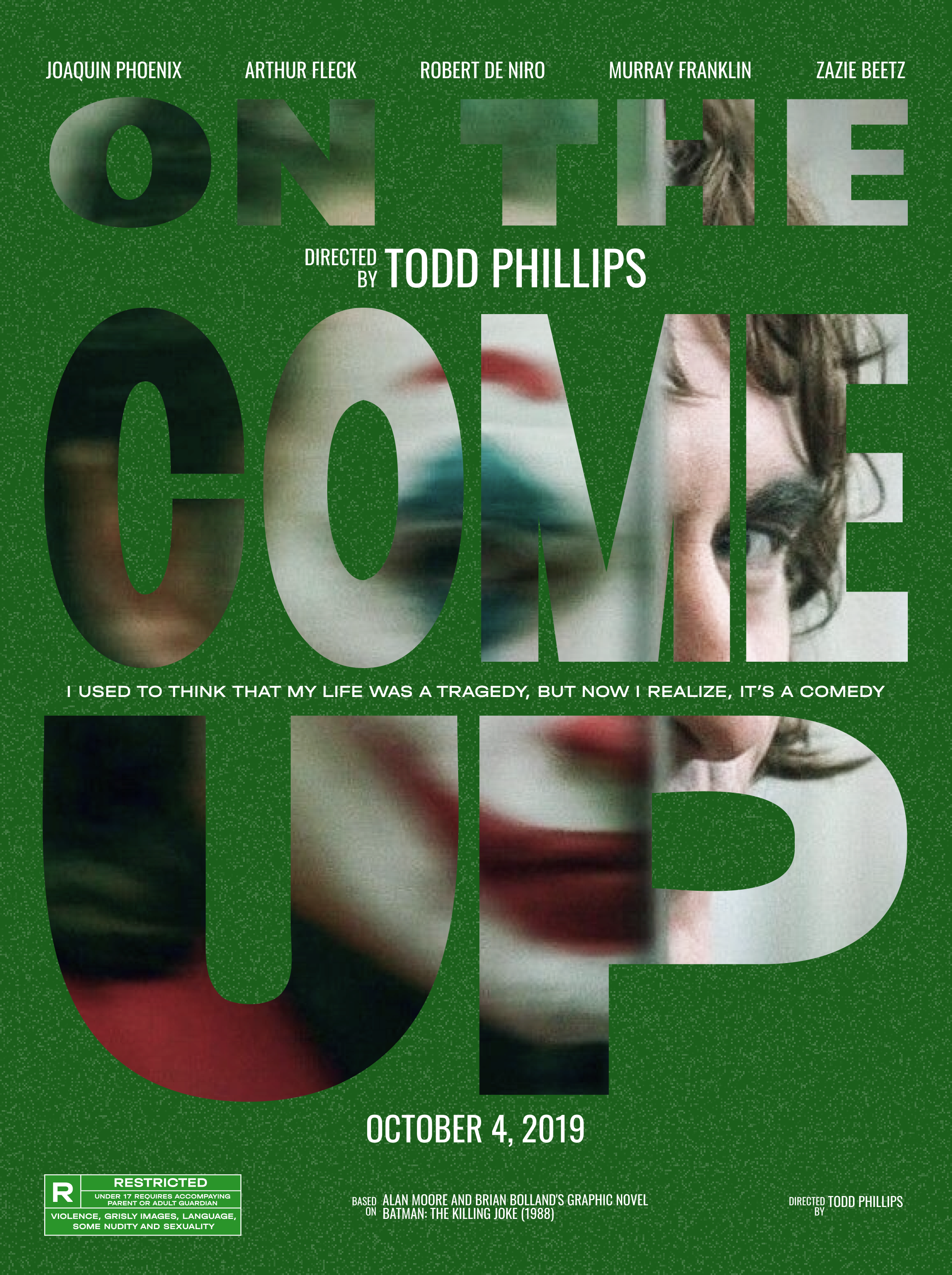 joker release poster webdesign