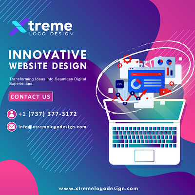 Innovative Website Design animation branding graphic design website design websitedesignagency websitedesigncompany websitedesigntrends