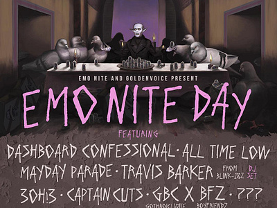 Emo Nite Day branding branding graphic design poster