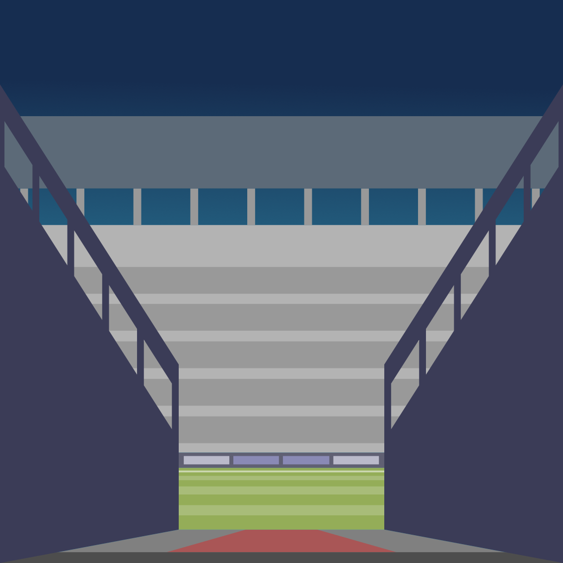 entrance from the changing rooms to the stadium campobasso designer entrance gabriele romano siena stadium vasto