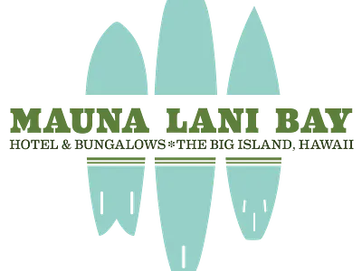 Mauna Lani Bay Hotel & Bungalows Collection apparel graphics illustration logo branding