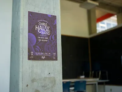 Chris Haise Band Poster design poster