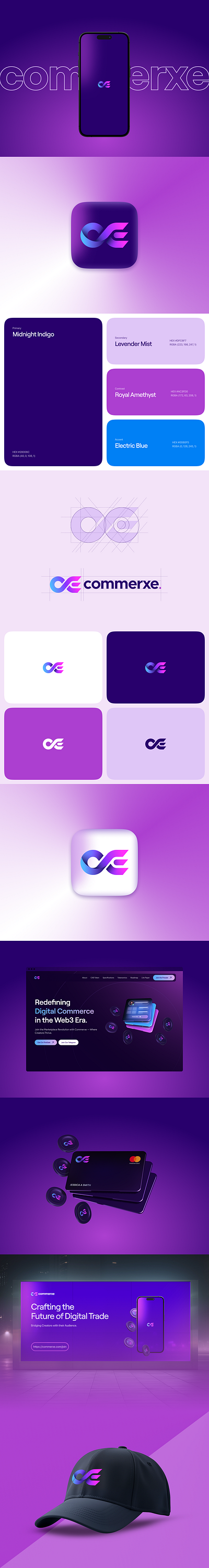 Commerxe.com Branding Design branding logo ui