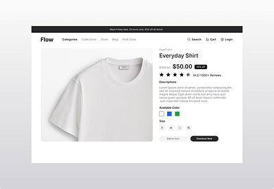 Shopping Site Redesign branding design figma figmadesign landing page shopping ui web