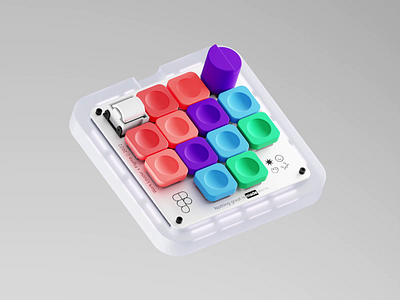 Work Louder x Figma 3d blender design figma gadget graphic design keyboard minimal product switch ui design