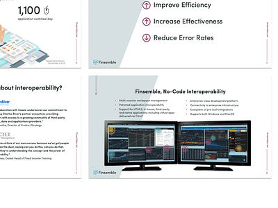 Finsemble Powerpoint Template graphic design powerpoint presentation template