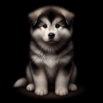 Alaskan Malamute 0.0.2 art dogs