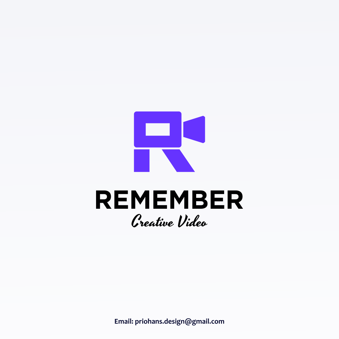 Letter R and Camera Logo brand brand identity branding camera logo color design dual meaning logo graphic design illustration letter r logo prio hans r logo typography vector