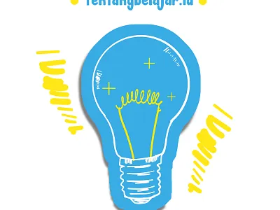 Logo Design: tentangbelajar.id graphic design logo socialmedia