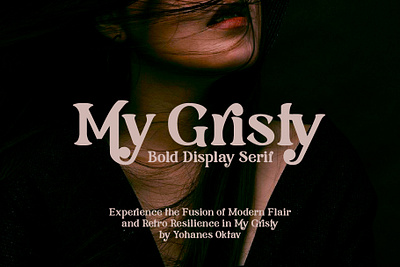 My Gristy Bold Display Serif beauty bold branding design display font lettering ligature logo logotype my gristy retro serif typography vintage