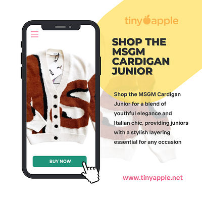 Shop the MSGM Cardigan Junior - Tinyapple shop the msgm cardigan junior