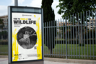 POSTER DESIGN animal poster banner branding designer graphic design poster poster design wildlife poster