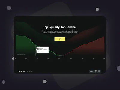 Crypto Exchange UI branding cryptocurrencytrading landing page ui ui ux