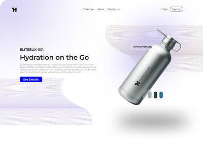 Hydrottle - Elite Elix ui web design