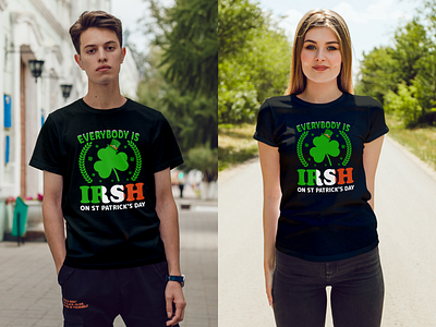 St. Patrick's Day t-shirt design branding bundle t shirt design custom design design graphic design illustration luck t shirt merch by amazon patricks day shirt pod design print st patrick day t shirt t shirt art t shirt design trendy t shirt tshirt typography vector art vintage