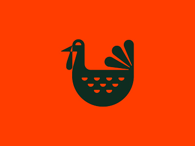 Turkey animal logo bold brand branding elegant farm flat geometric graphic design logo logodesign logoforsale logomark minimalist symbol turkey turkey logo zalo estevez