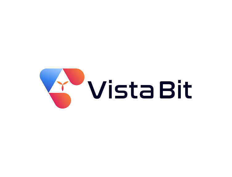 Vista Bit Logo Design by Rasel Ahmed on Dribbble