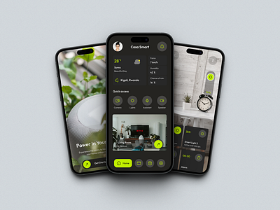 Casa Smart design mobile ui ui mobile ux