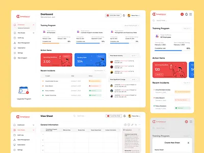 Sheet Project - Dashboard Management app dashboard details homepage illustration managament page sheet team ui