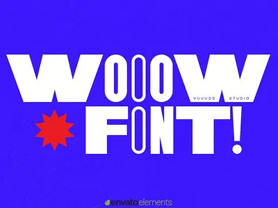 wooow Font branding calligraphy design display font graphic design lettering logo minimal script type typeface typography vector