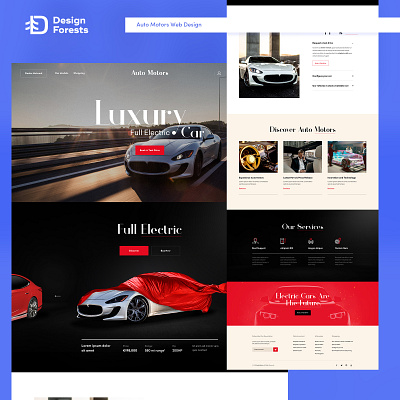 Auto Motors Web Design