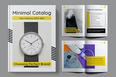 Product Catalogue a4 brochure catalog catalogue graphic design indesign proposal