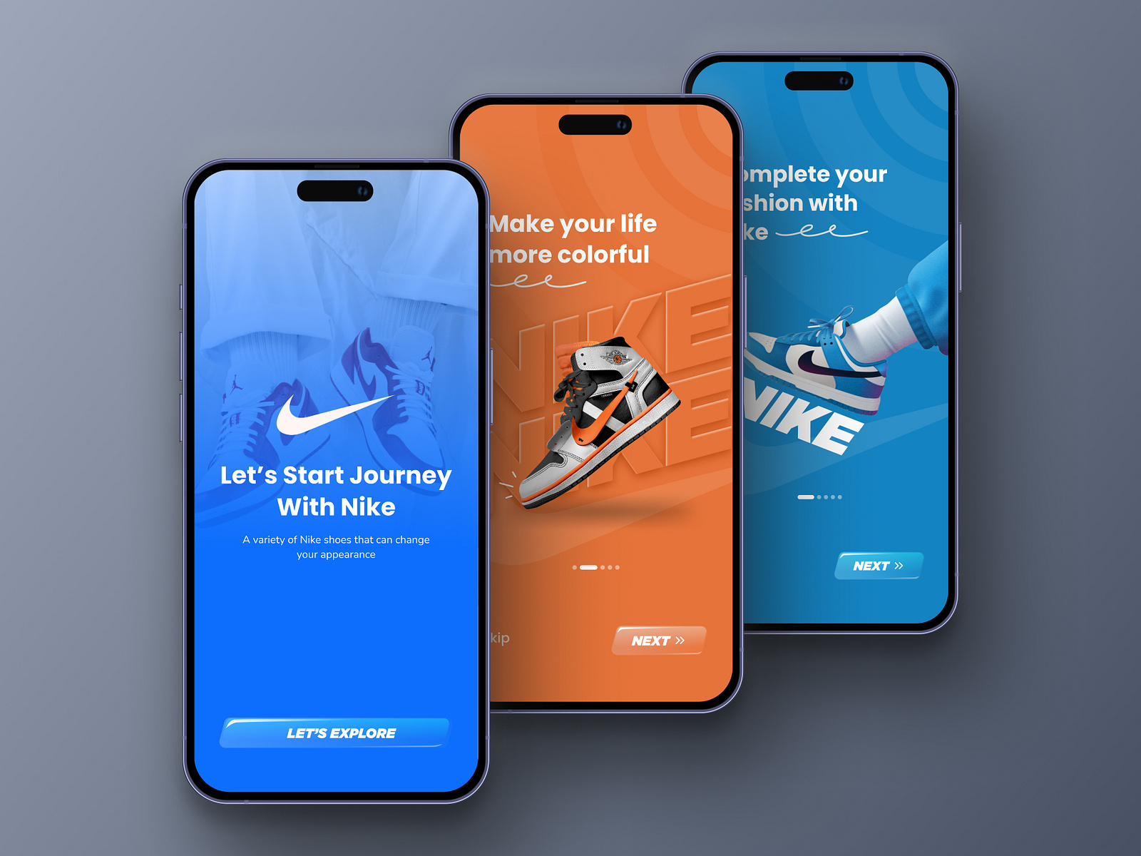 Shoes App Nike On Boarding by Agung NH on Dribbble