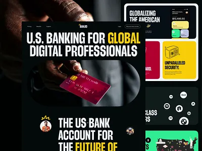 Financial Website Design animation banking banking design design fianance landing page finance finance website financial graphic design inspiration landing page motion graphics ui ui design uidesign uiux website website design