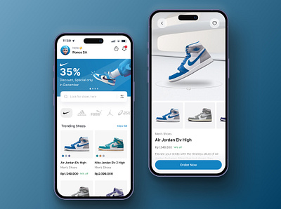 Shoes App 3d 3d view branding graphic design mobile app mobile design nike nike app shoes shoes app ui web web design website