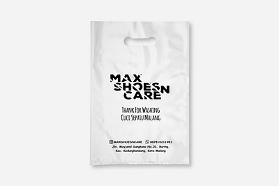 Max Shoes N Care branding design graphic design logo packaging plastic packaging
