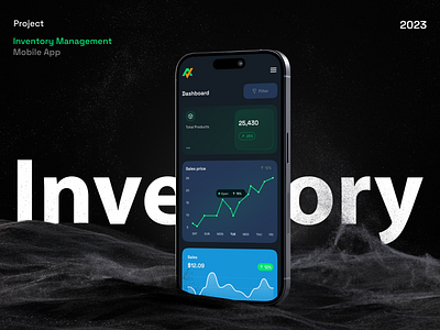 Inventory Management Mobile App UI Design admin app design applicaton business casestudy dashboard dashboard responsive design figma inventory management mobile app design redesign ui ui design uiux design website design wireframe work