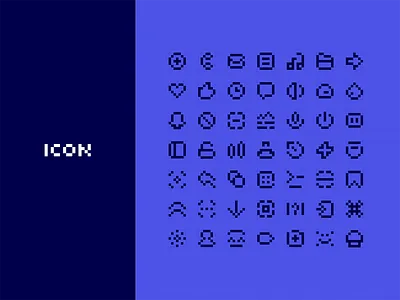 Pixel Icon Collection add app arrow blue button closure collect dial game icon like lock logo music scan it share sound ui ux voice