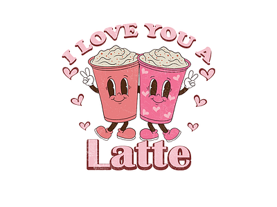 Valentine's Day Latte Shirt,Valentine's Day Gift tình nhân