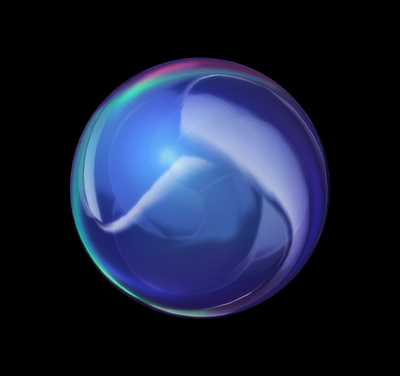 Ai spectrum exploration 3d ai animation motion graphics render siri sphere