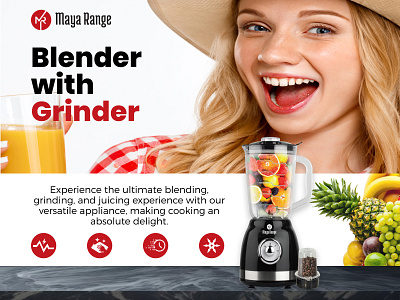 Introducing the Ultimate Blender with Grinder Design