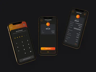 Purchase receipt for petrol app android app auto balon branding cars design filling station app fuel gas interface ios minimal mobile moto petrol speed station ui ux