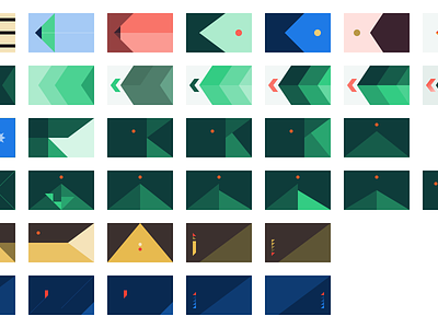 Flag concepts flags geometric graphic design